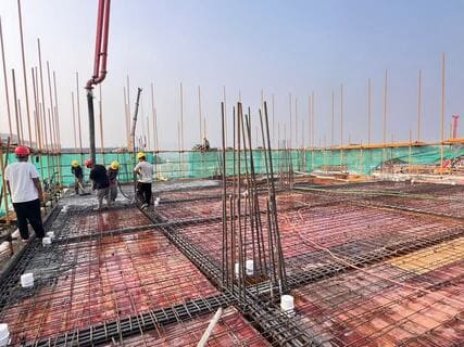 xulong spring's new factory on building