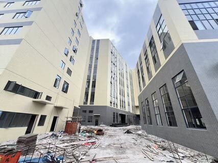 xulong spring's new factory on building