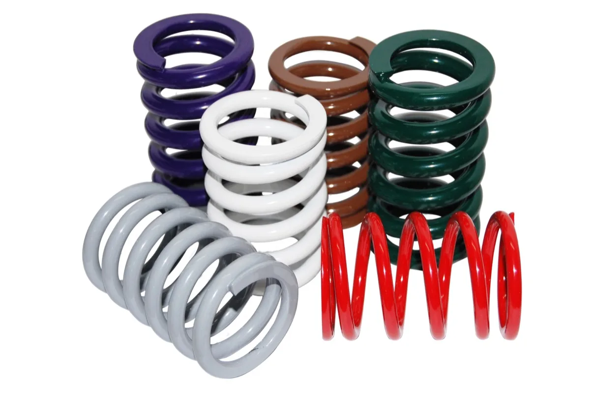 Compression spring series for load identification