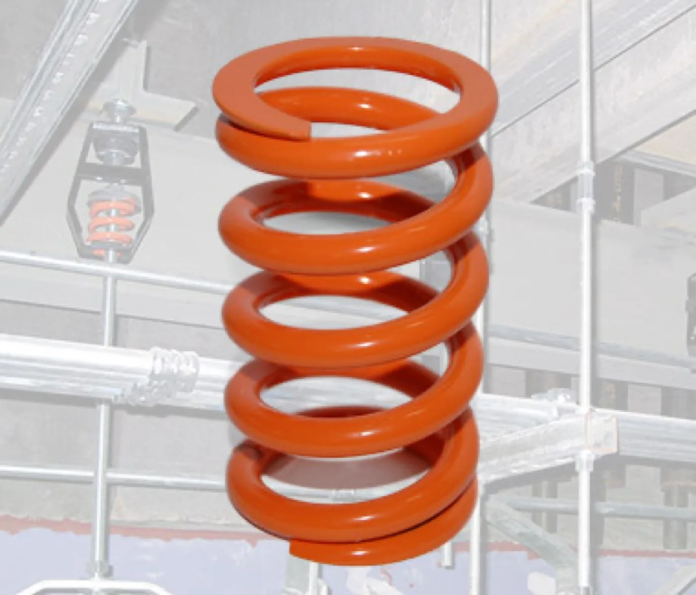Isolation hanger spring component